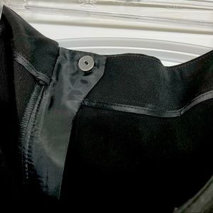 Chico’s High waist, wide slacks. Stretch, side zip.